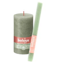 Bolsius rustiek tafel- of stompkaars